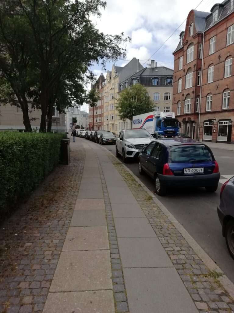 デンマークの路地